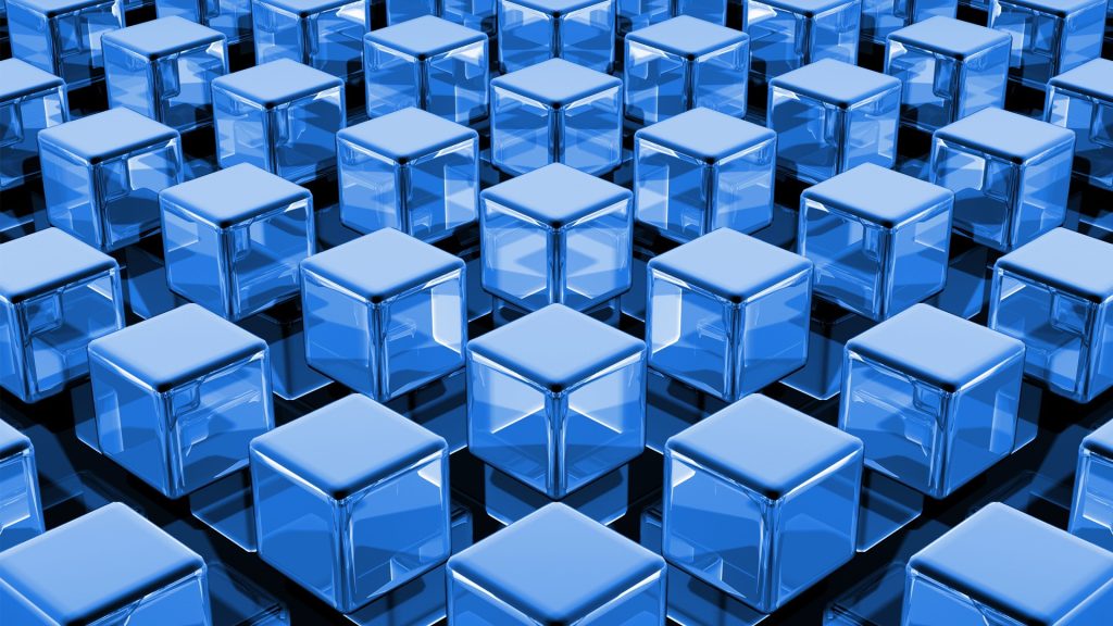 abstract cubes